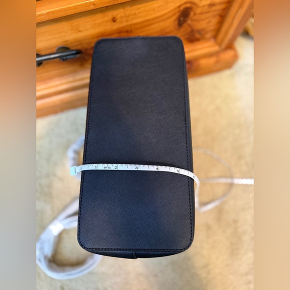 Kate Spade New York Laurel Way Evangelie Satchel in black saffiano leather NWT - Picture 10 of 10